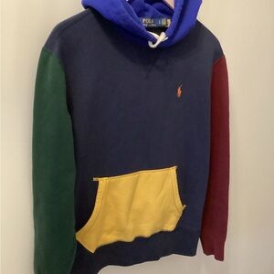 Polo by Ralph Lauren Men’s colour block Hoodie (Small)